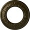 Ekena Millwork Salem Ceiling Medallion (Fits Canopies up to 7 1/8"), 13 1/4"OD x 7 1/8"ID x 7/8"P, Green Gold CM13SAGGS - alternate 1